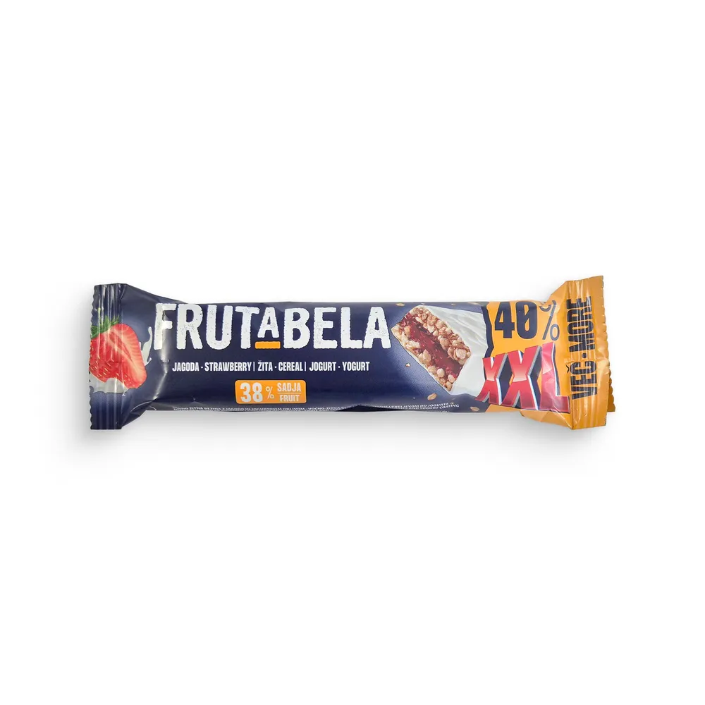 Frutabela Xxl Žitna Ploščica Z Okusom Jagode In Jogurta 42G