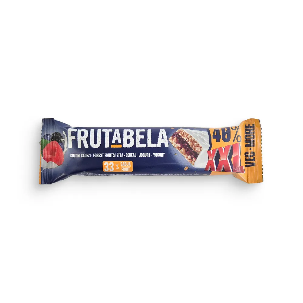 Frutabela Xxl Žitna Ploščica Z Okusom Gozdnih Sadežev In Jogurta 42G