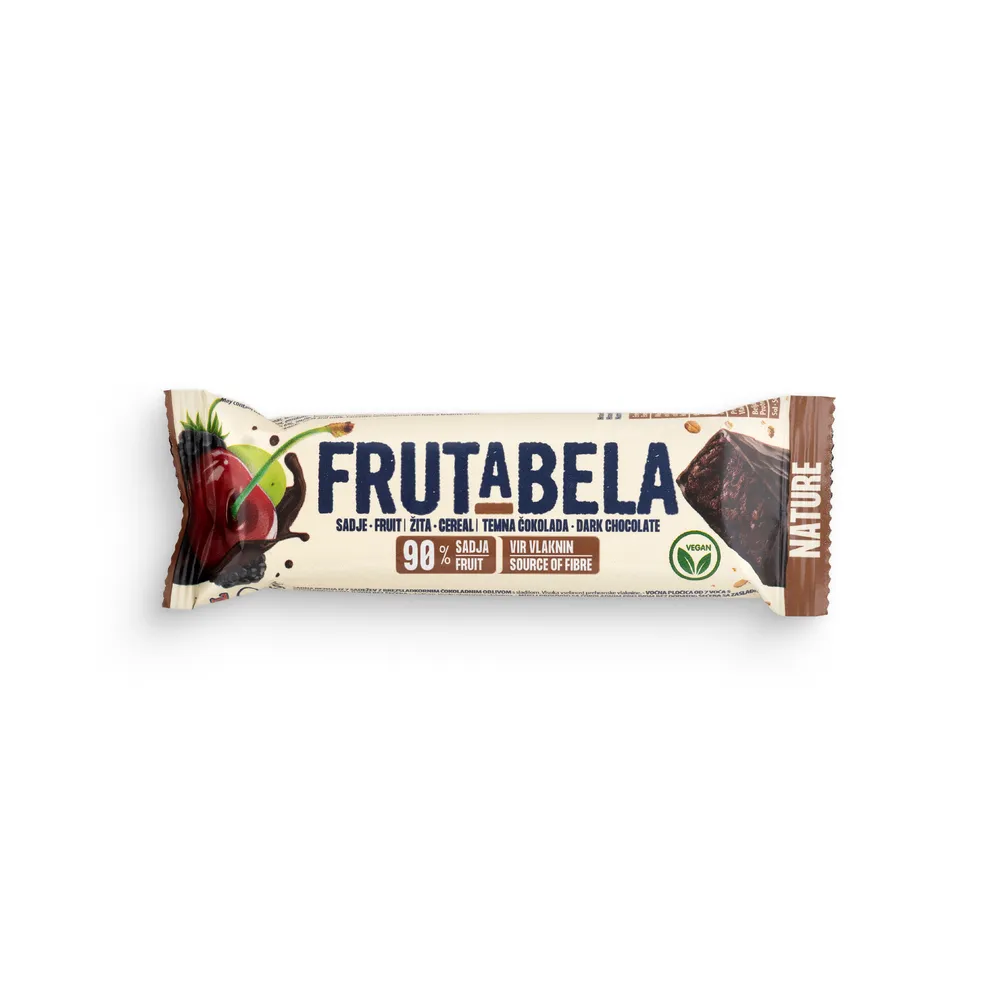 Frutabela Žitna Ploščica 7 Sadežev In Čokoladnim Oblivom 35G