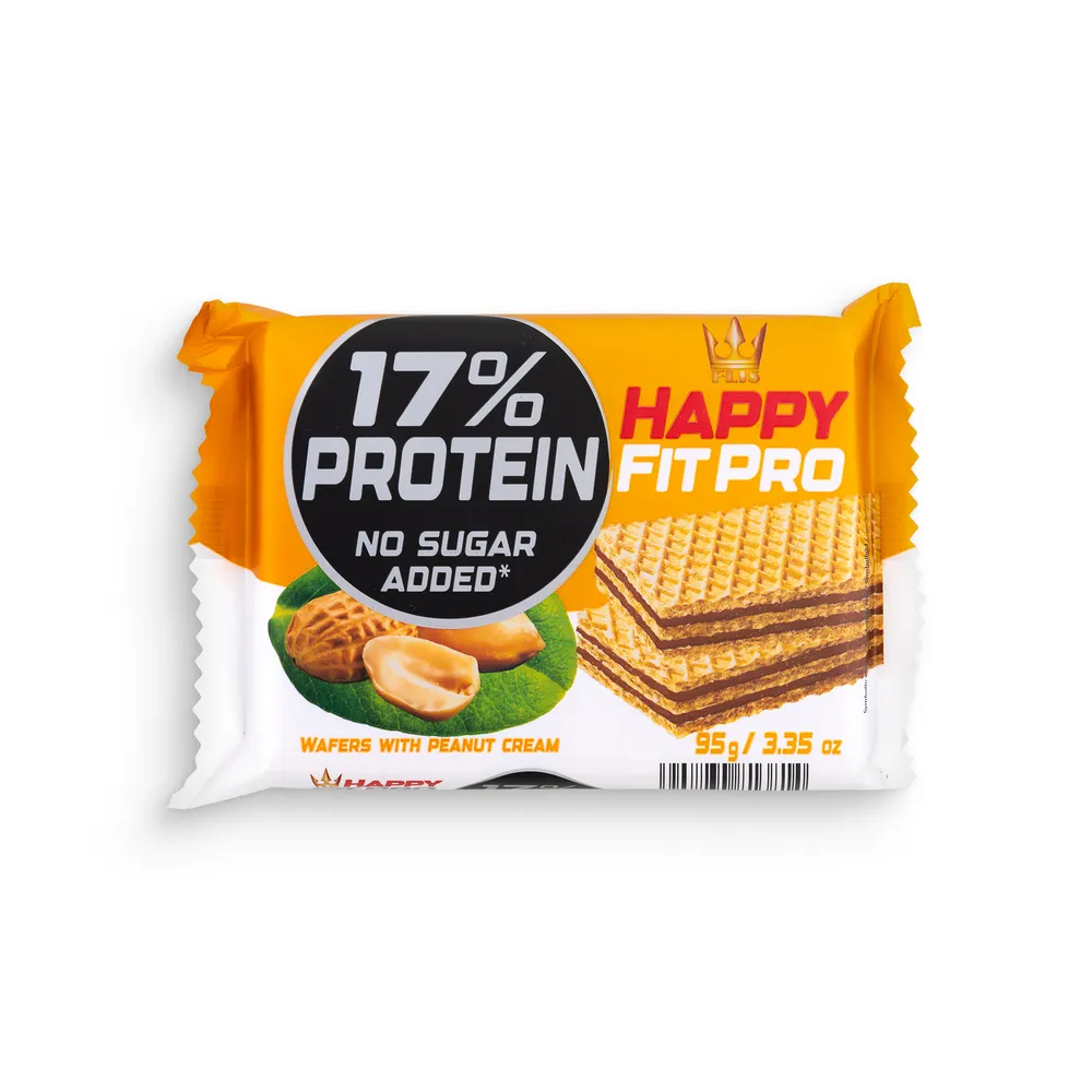 Happy Fit Pro Wafer 95Gr Peanut