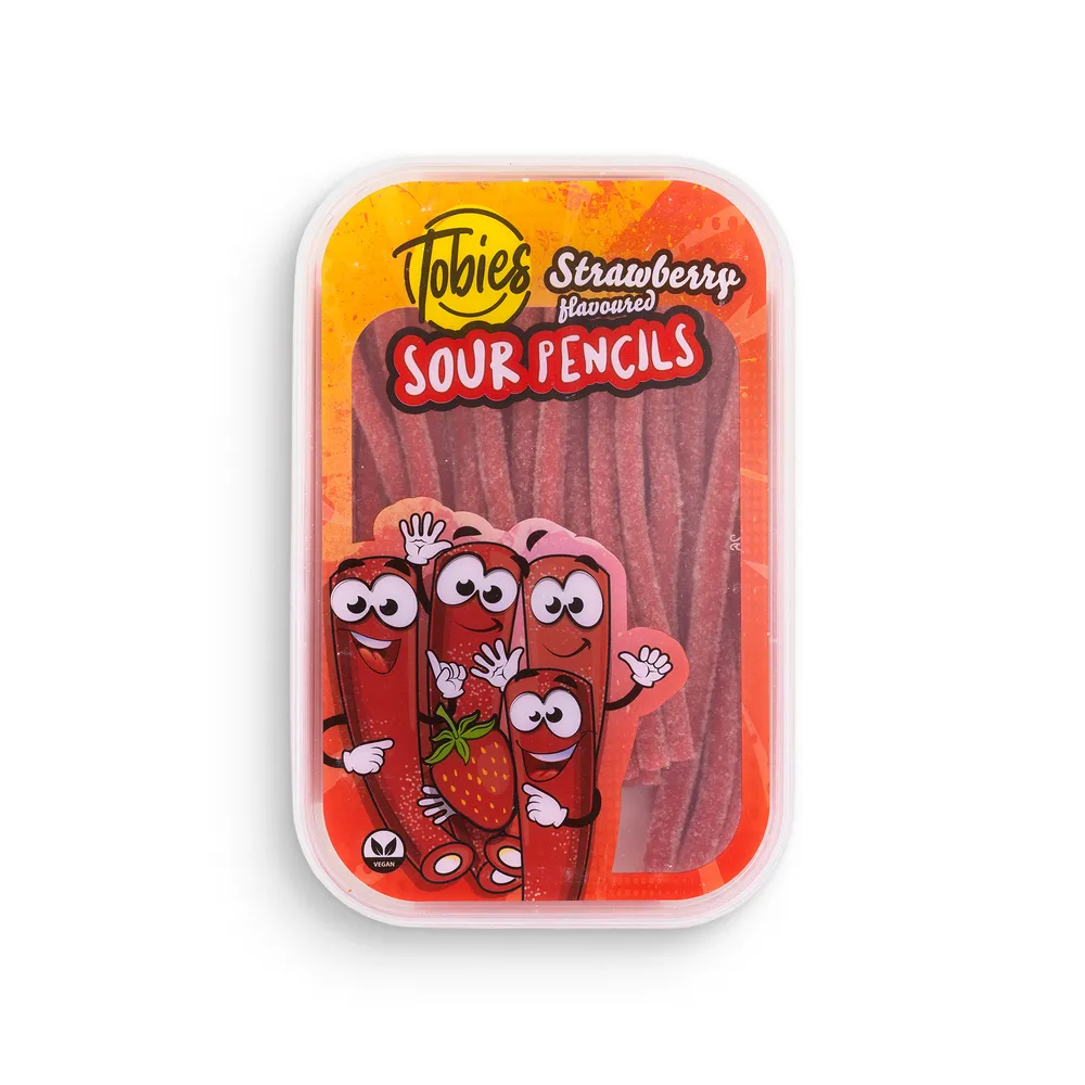 Tobies Candy 200Gr Strawberry Pencils