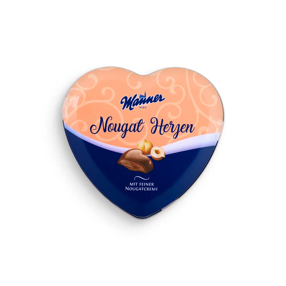 Manner Nougat Srčki 150 G