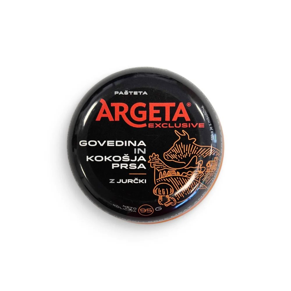 Argeta Exclusive Pašteta Z Jurčki 95G