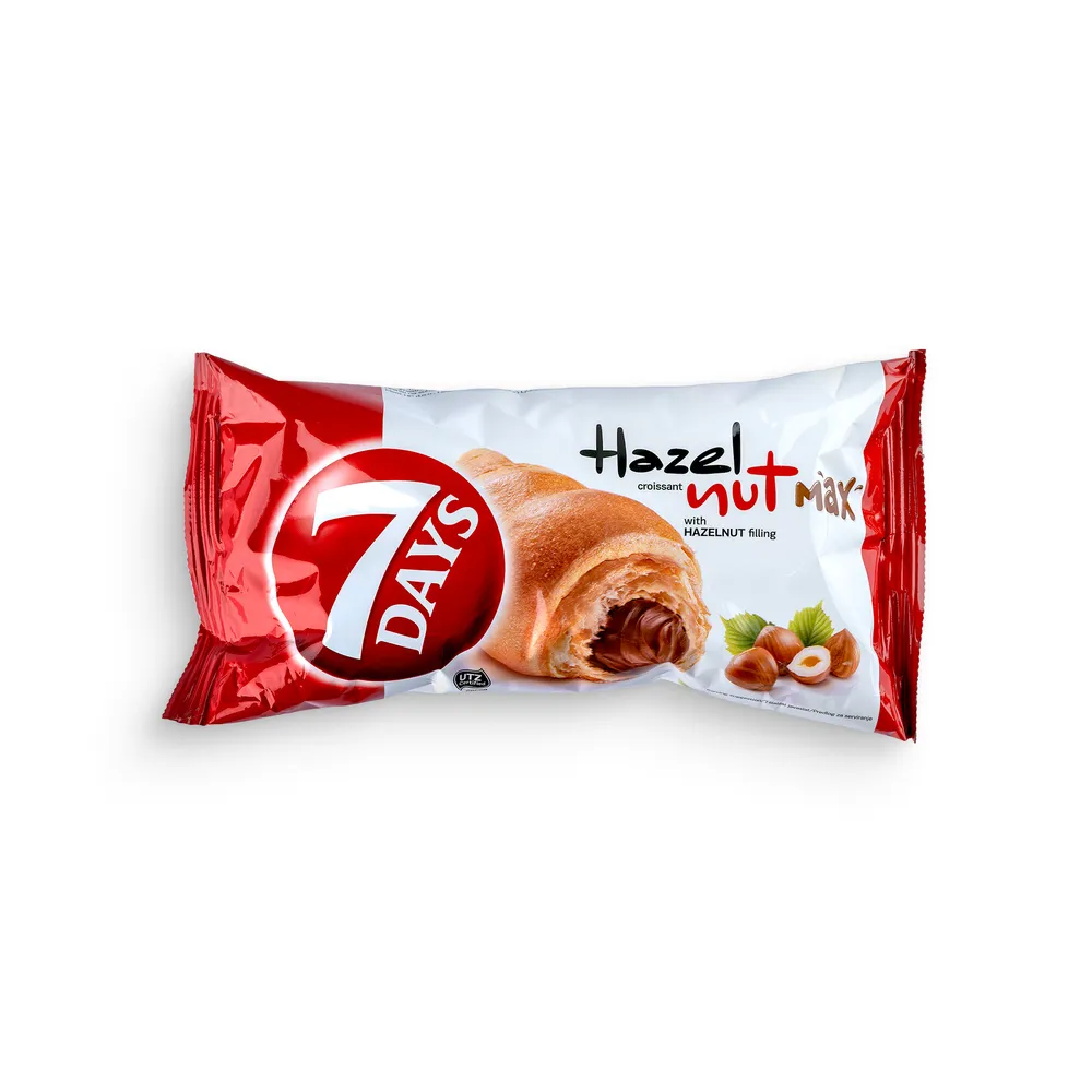 7Days Croissant With Hazelnut Filling 80G