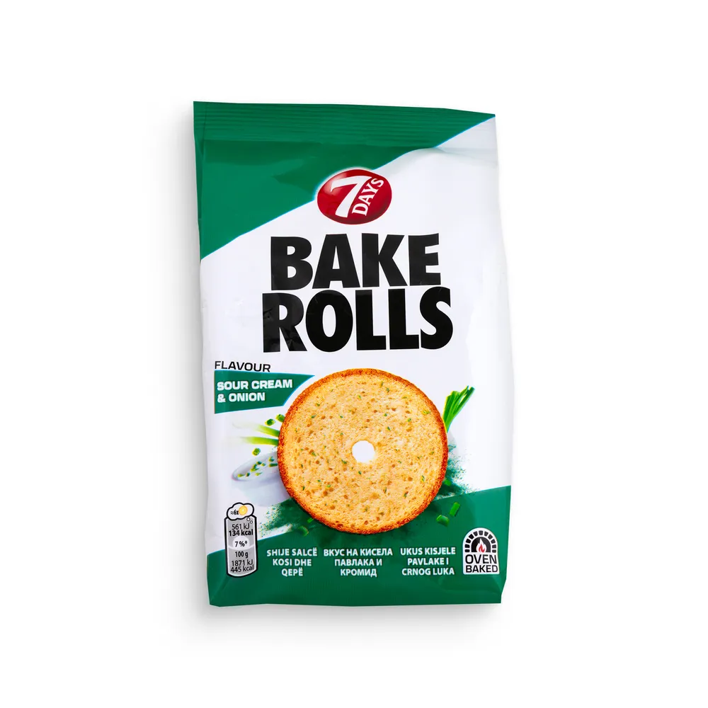 Bake Rolls Sour Cream&Onion 80G