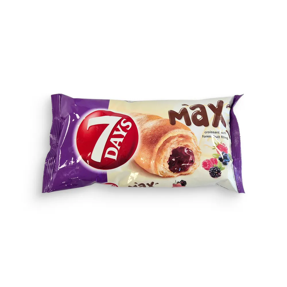 7Days Croissant With Forest Fruit Filling 80G
