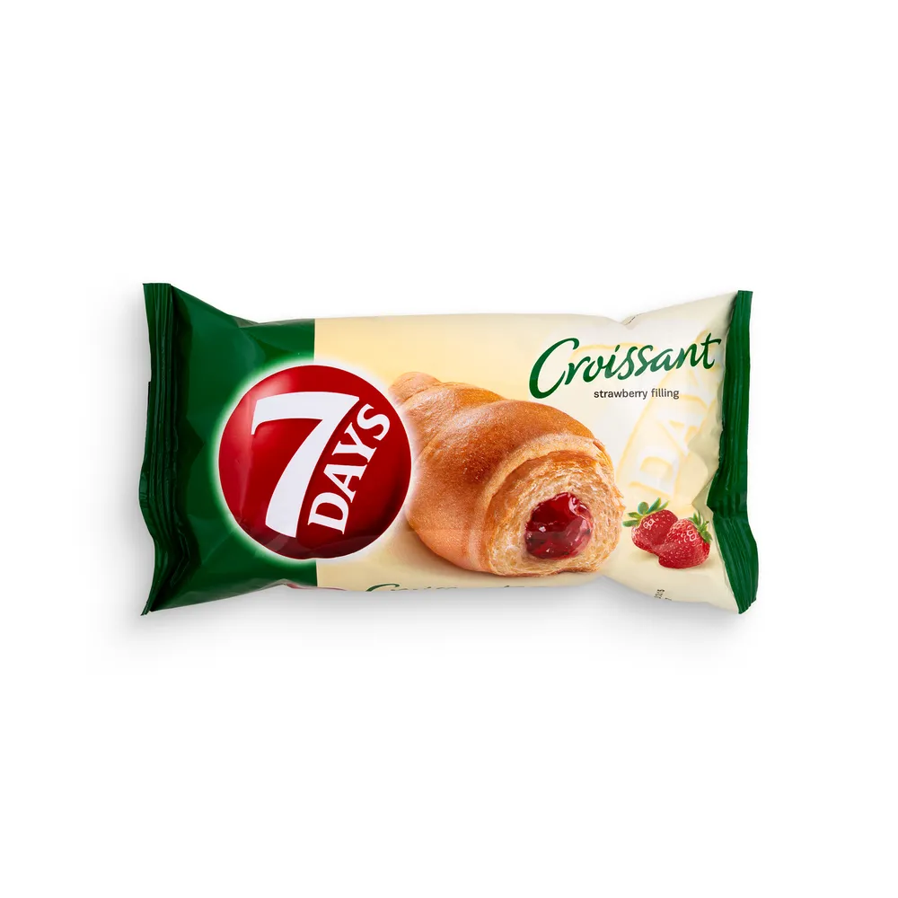 7Days Croissant With Strawberry Filling 60G