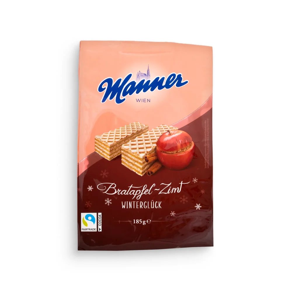 Manner Napolitanke Pečeno Jabolko 185G