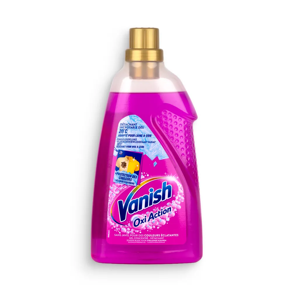 Vanish Oxi Action Stain Remover 1,5Ltr Gel Pink Gold