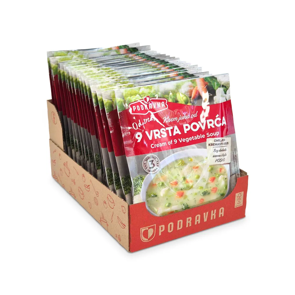 Podravka Juha Iz Brokolija In Cvetače 18X66G