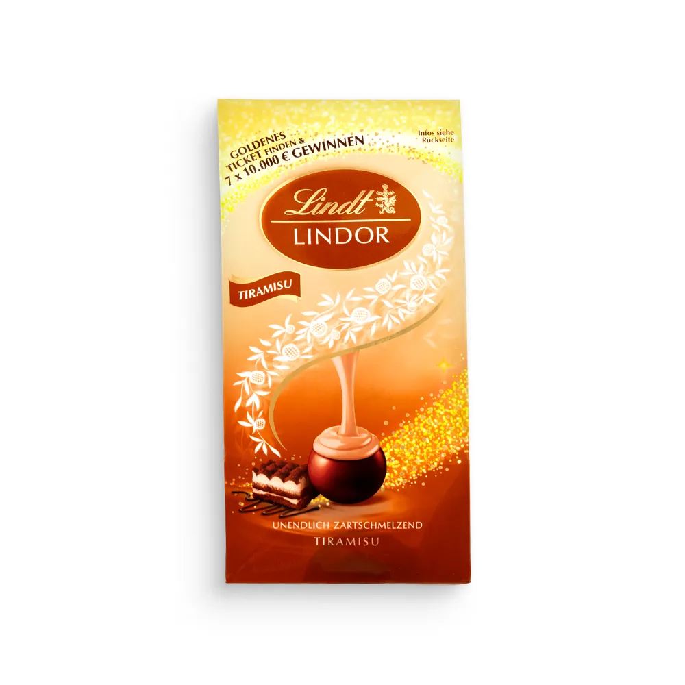 Lindt Lindor Tiramisu Mini Bag 137G