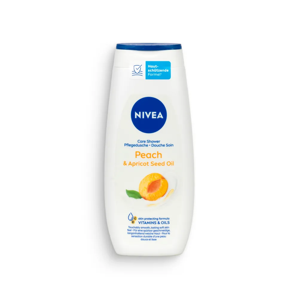 Nivea Shower Gel 250Ml Peach&Apricot Seed Oil