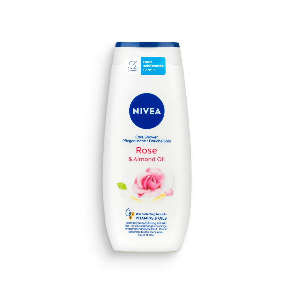 Nivea Shower Gel 250Ml Rose&Almond Oil