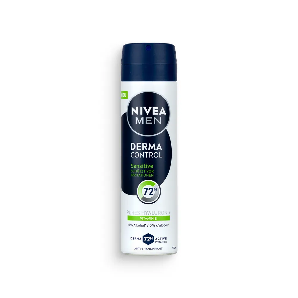 Nivea Deo Spray 150Ml For Men Derma Control Sensitive