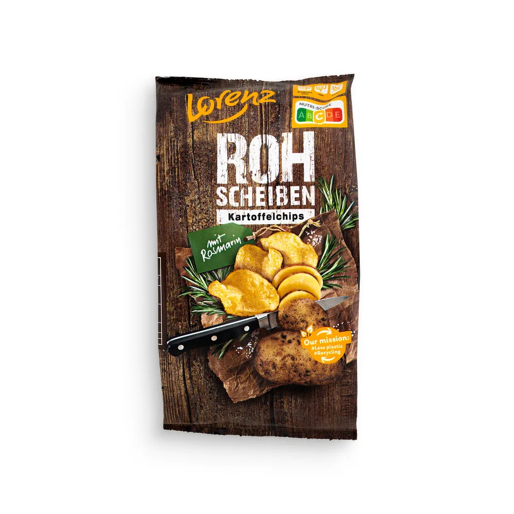 Lorenz Potato Chips With Rosemary 120G