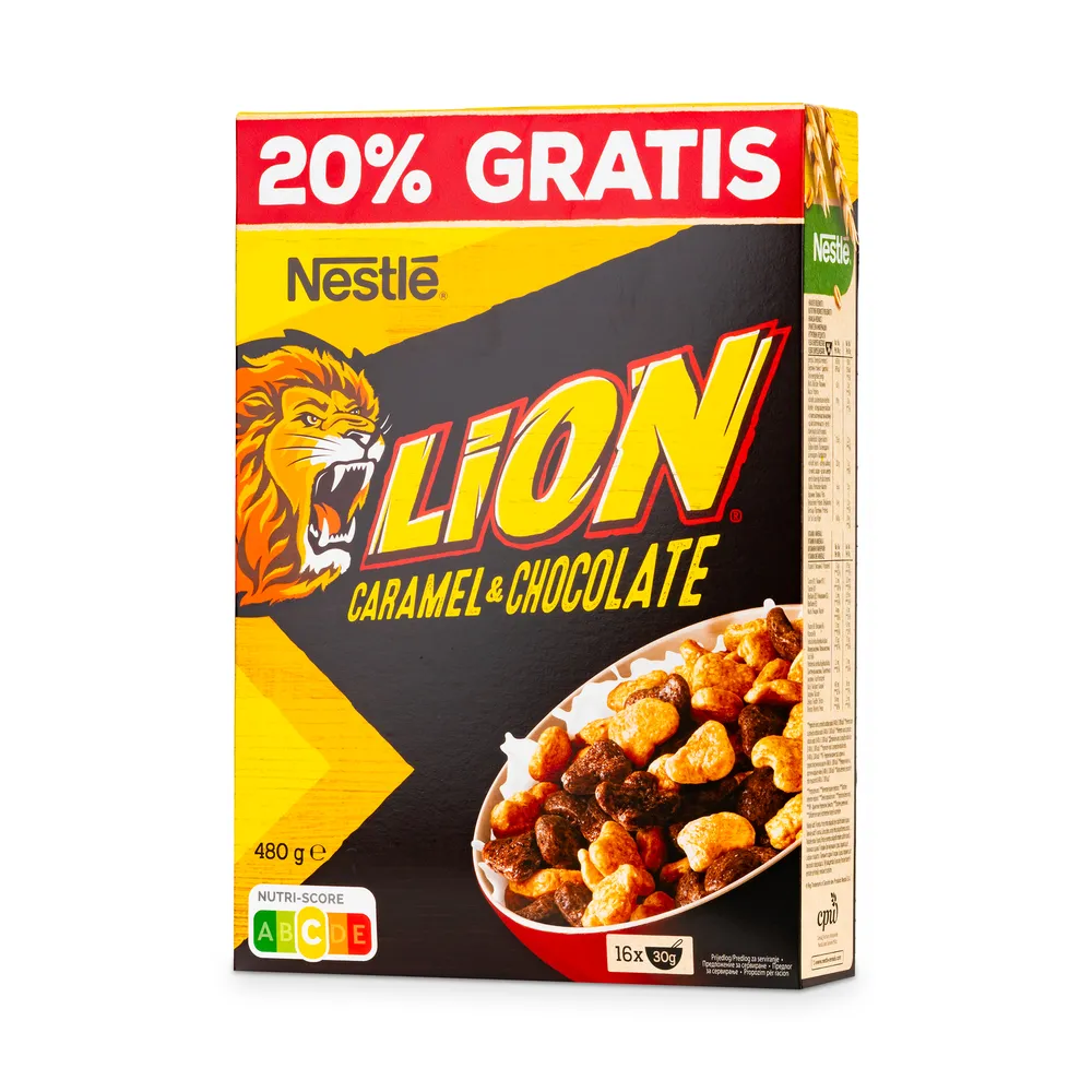 Lion Cereals Caramel & Chocolate 480G