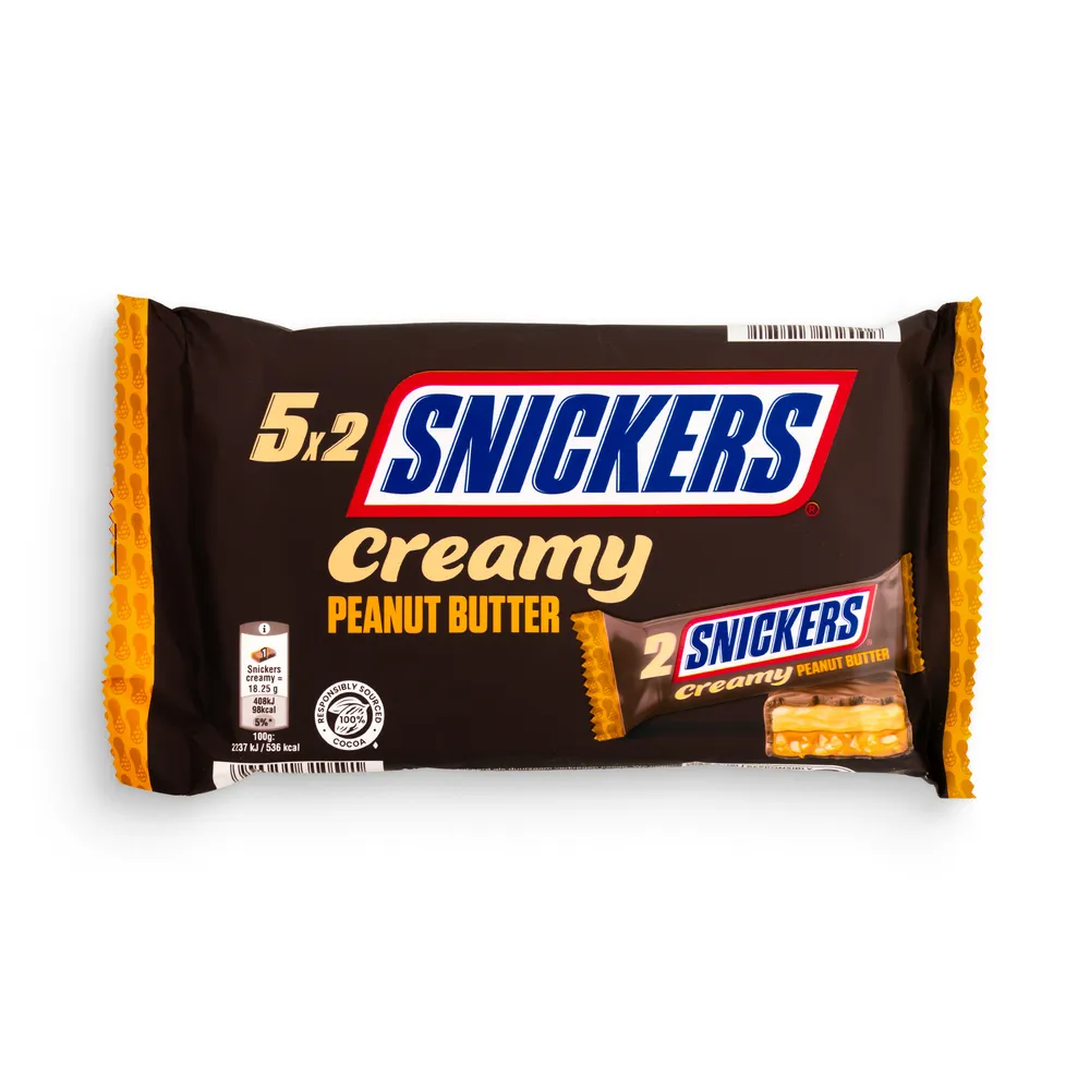 Snickers Creamy Peanut Butter 5-Pack 185