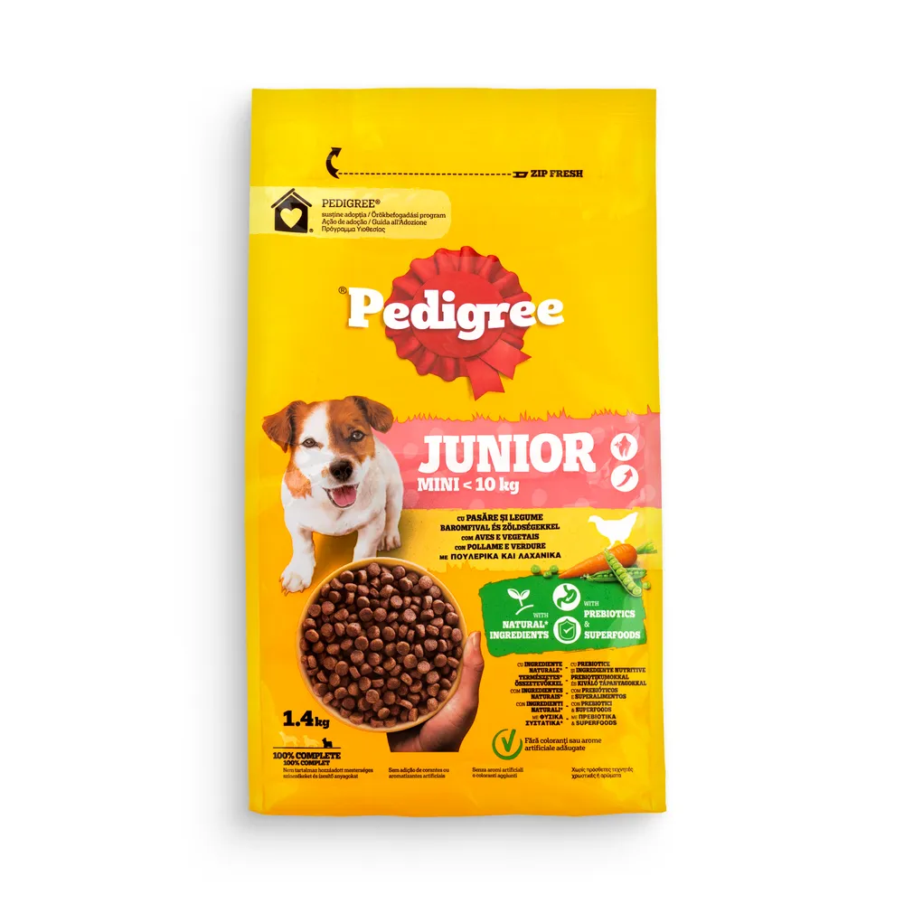 Pedigree Junior Small Dog Dry Food 1