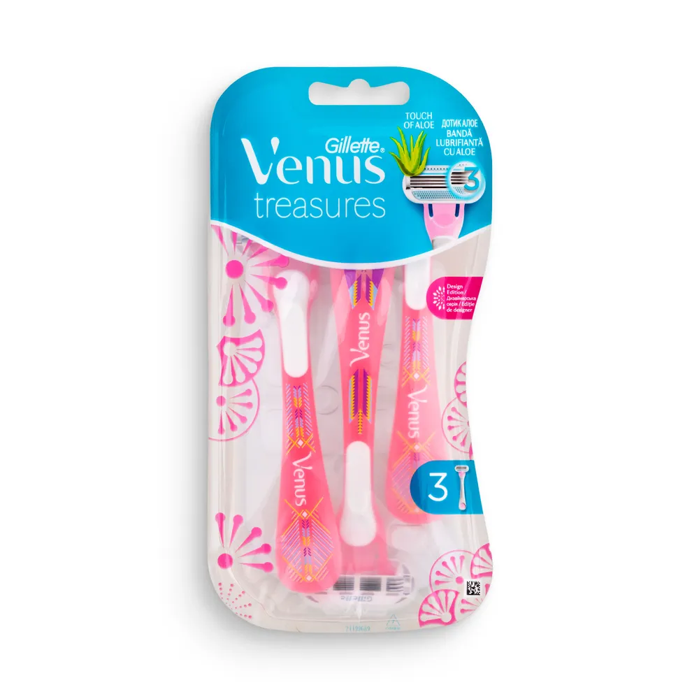 Gillette Venus Disposable Razors 3Pcs Treasures