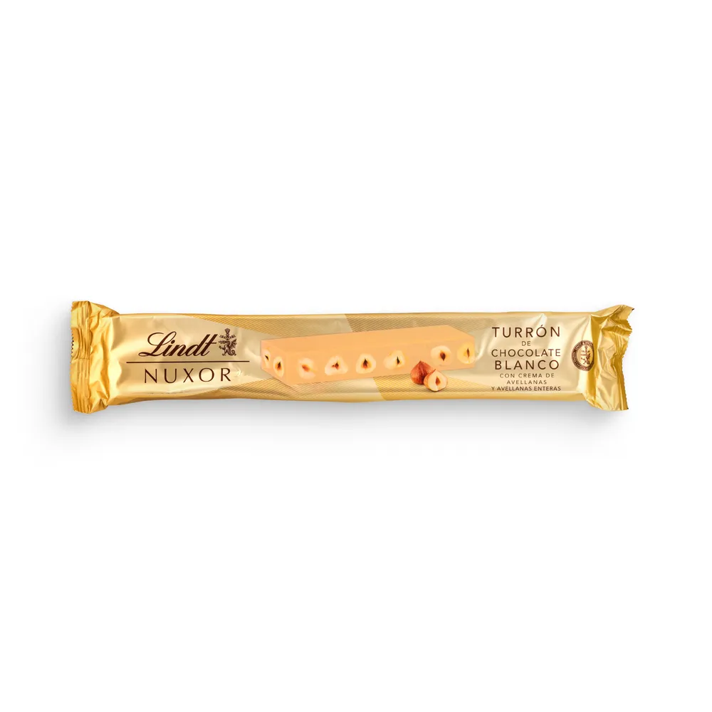 Lindt Nuxor White Chocolate With Hazelnuts 200G