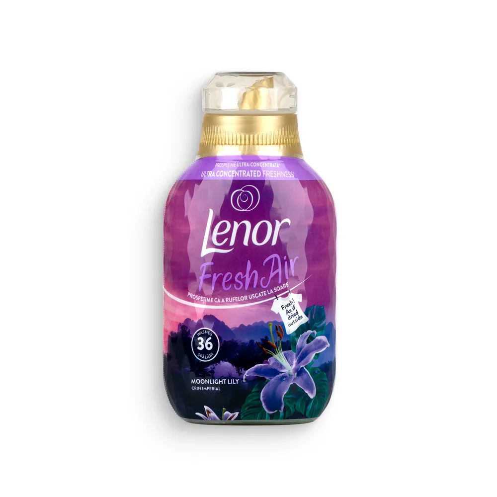 Lenor Fresh Air Fabric Softener 504Ml Moonlight Lily 36Sc