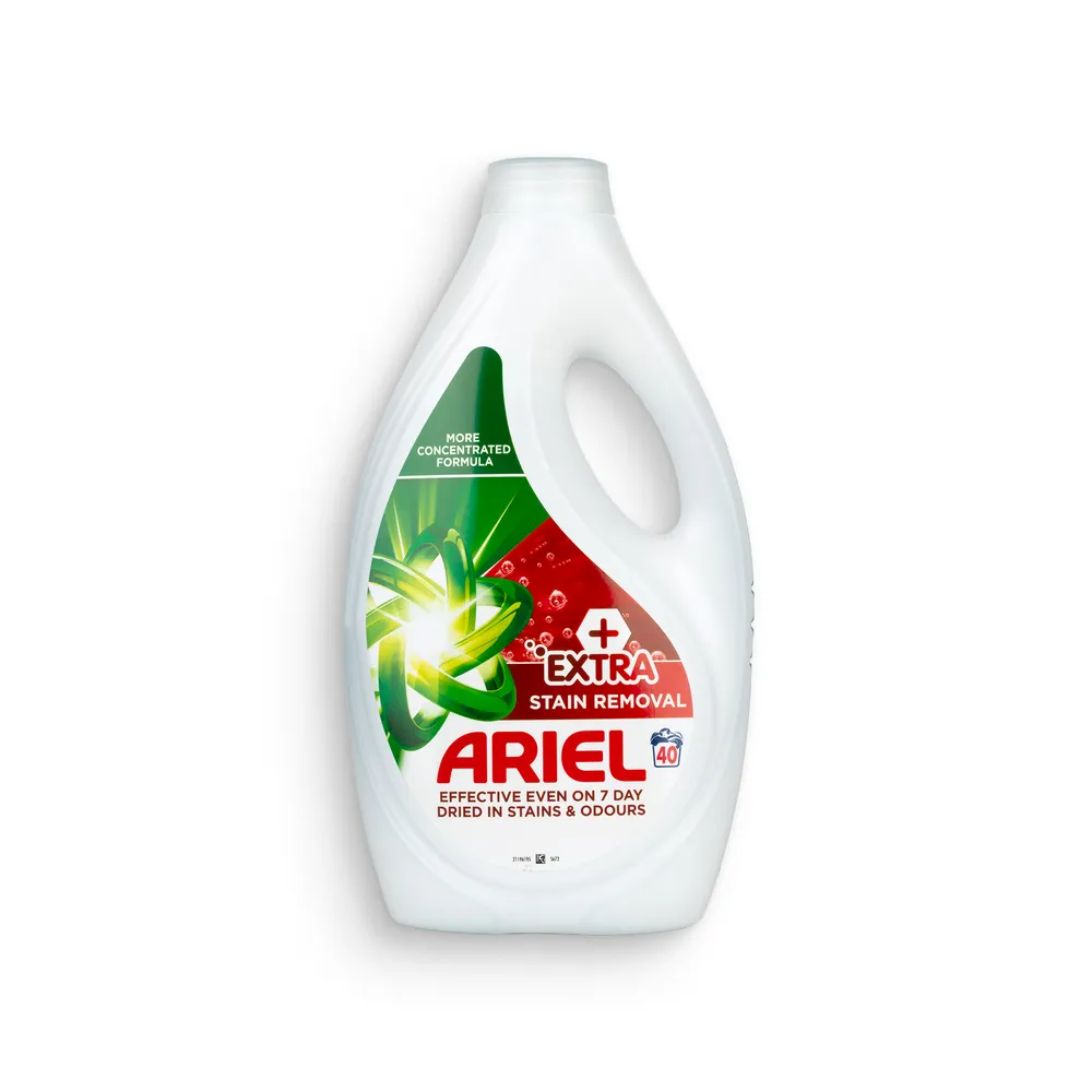Ariel Washing Liquid 1,8Ltr Extra Stain Removal 40Sc