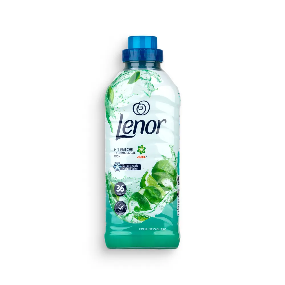 Lenor Fabric Softener 756Ml &Ariel Freshness Guard 36Sc