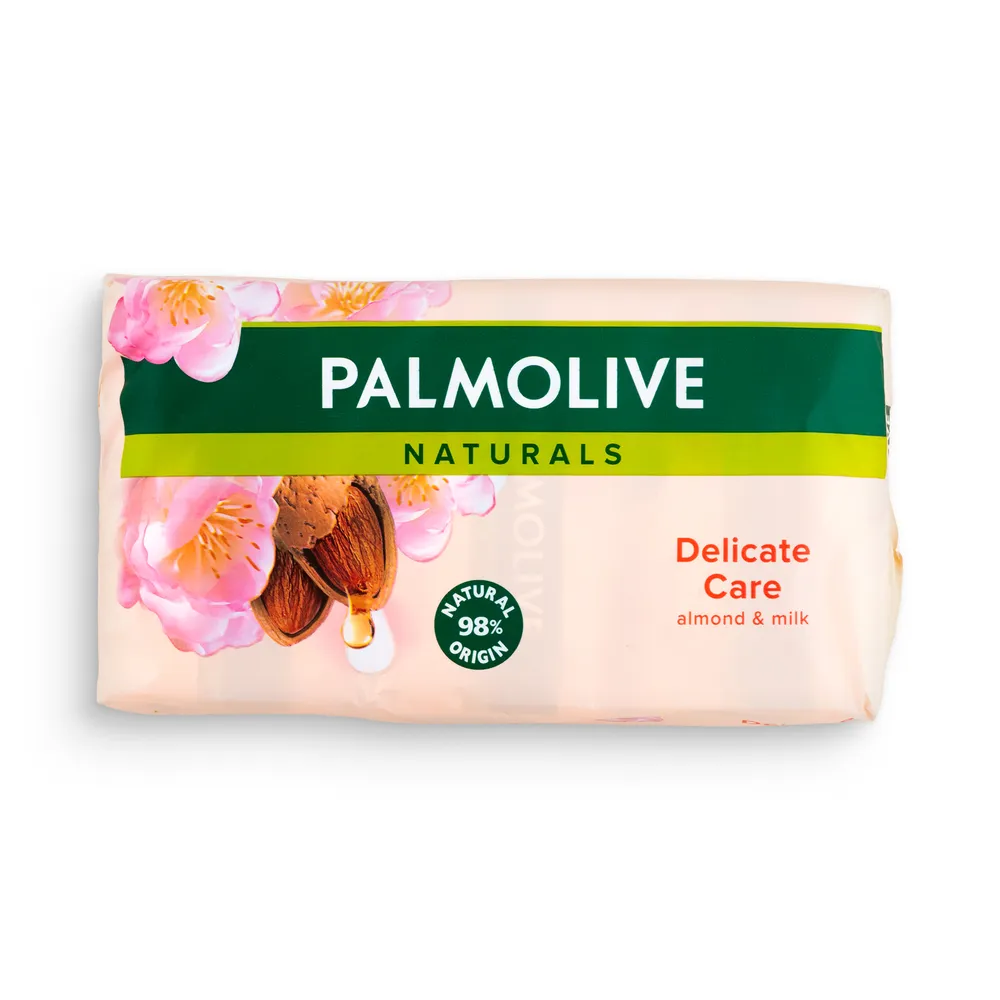 Palmolive Naturals Soap Bar 6X90Gr Delicate Care Almond & Milk