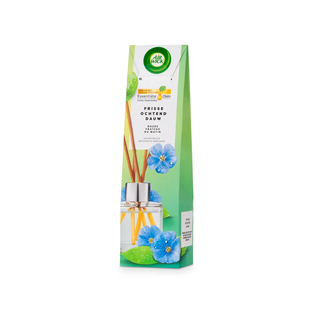 Air Wick Essential Oils Reed Diffuser 40Ml Fresh Morning Dew