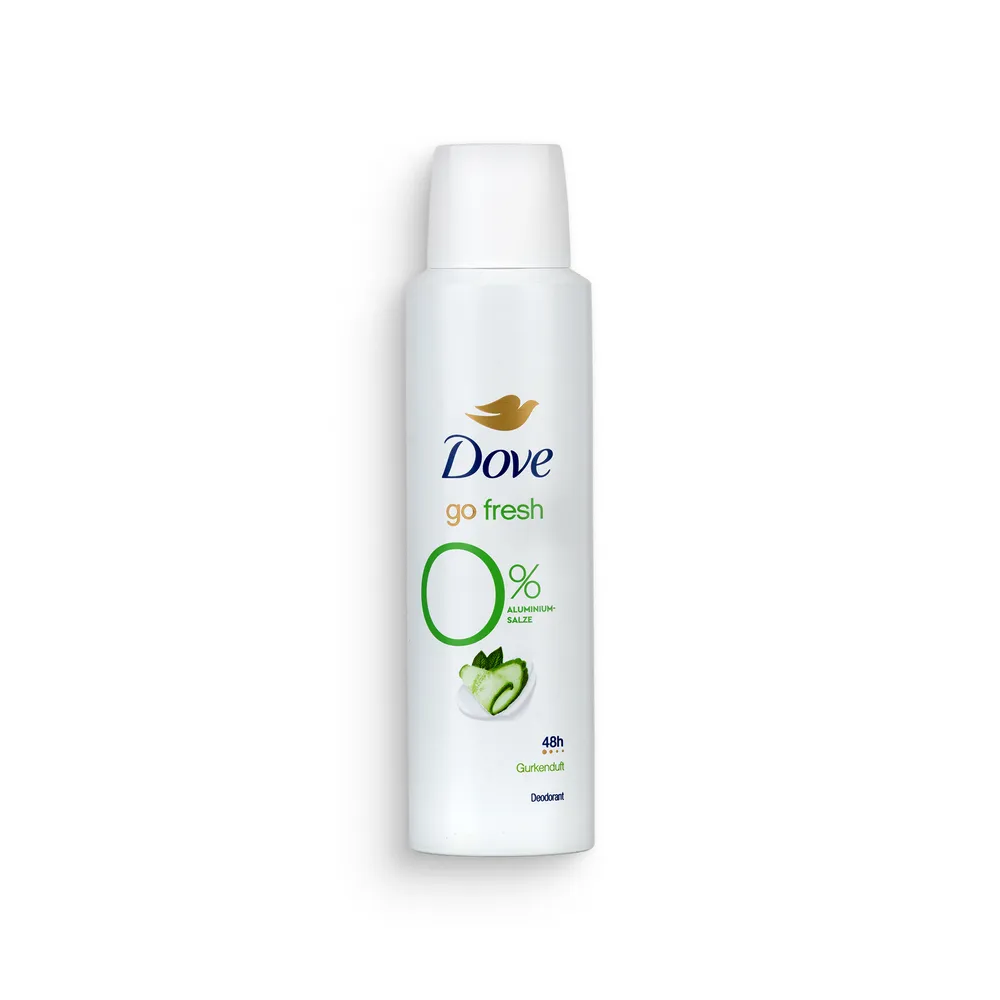 Dove Go Fresh Deo Spray 150Ml 0% Cucumber