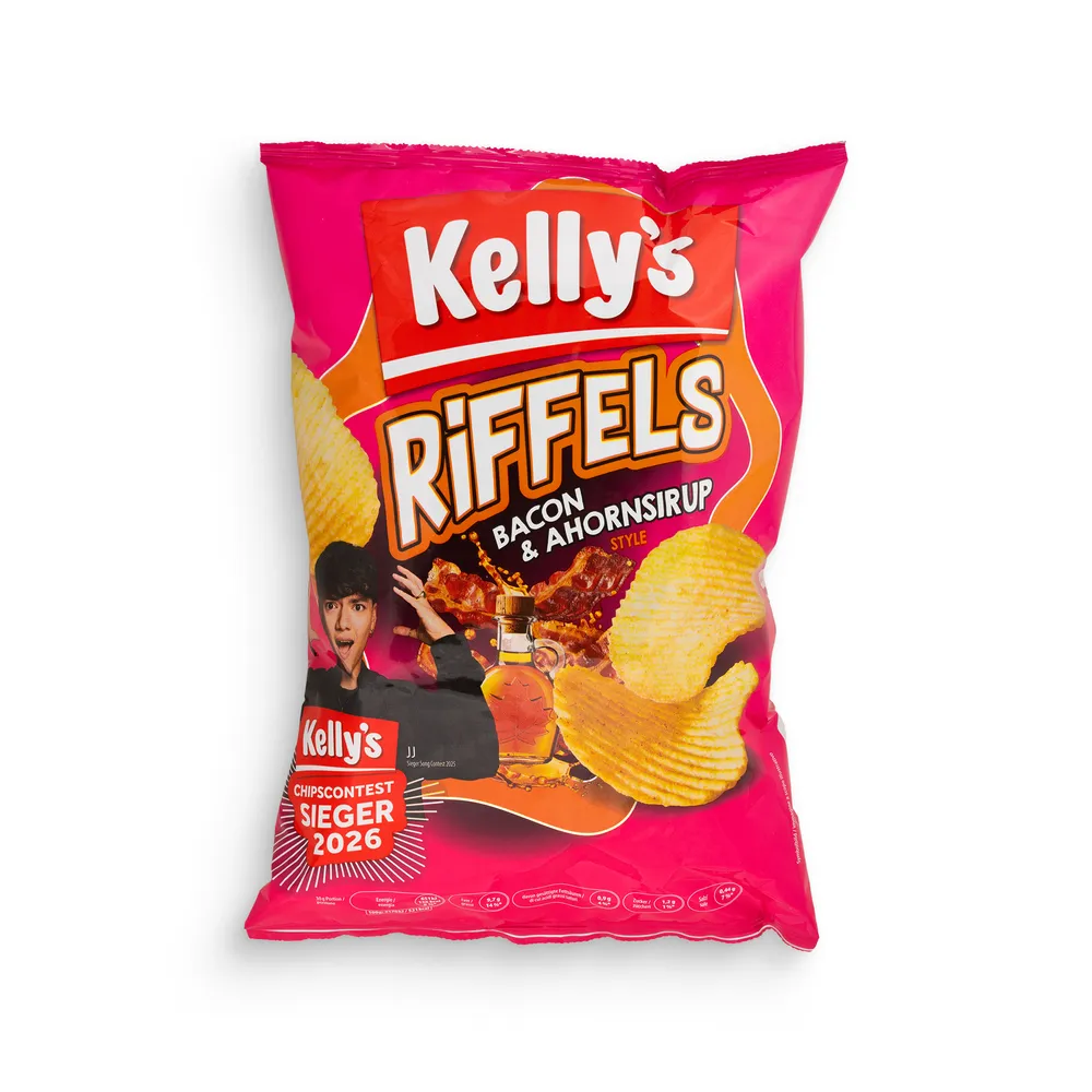 Kelly'S Riffels Bacon & Ahornsirup 130G
