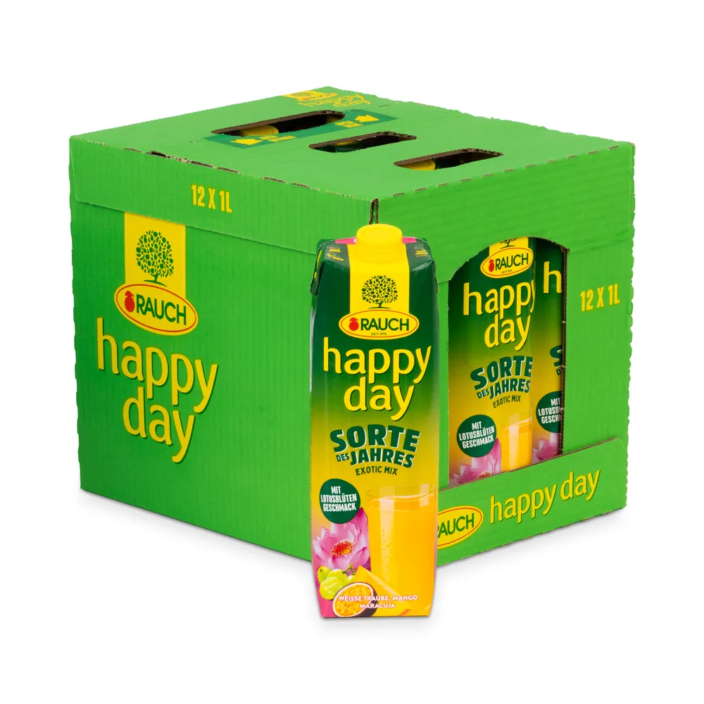 Rauch Happy Day Exotic Mix 12 X 1L