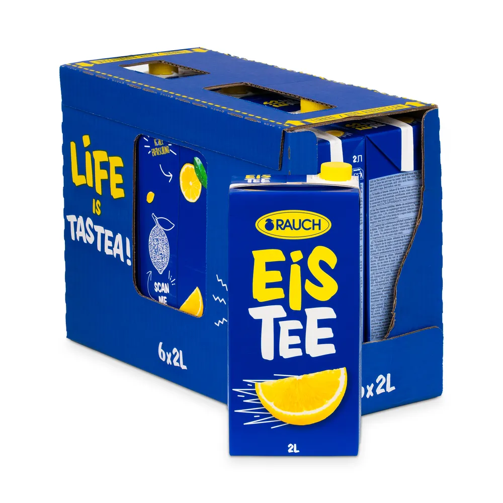 Rauch Ice Tea Lemon 6 X 2L