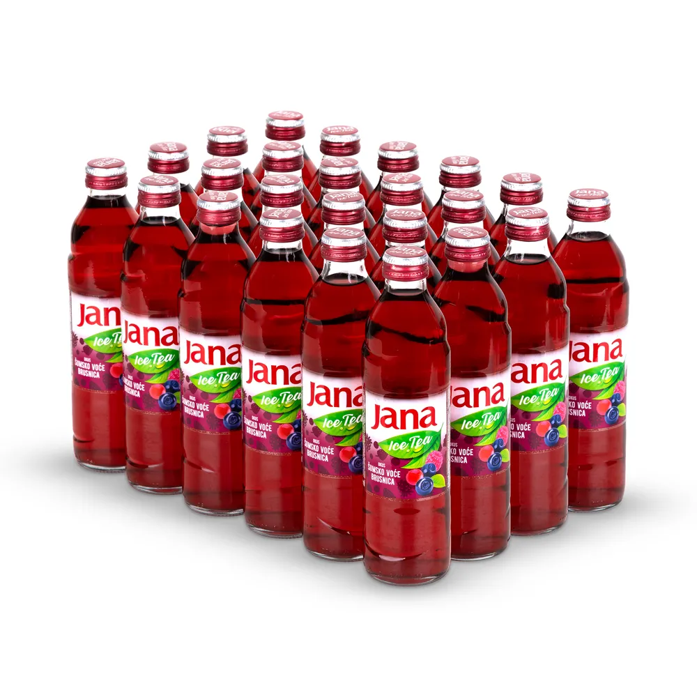 Jana Ice Tea Gozdni Sadeži In Brusnica 24 X 0,33L