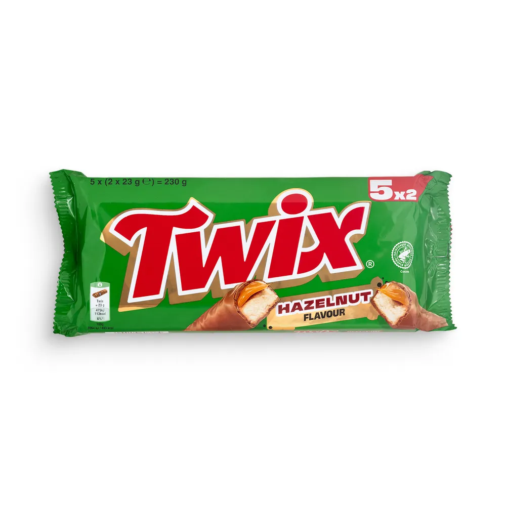 Twix Hazelnut Flavour 5-Pack 230G