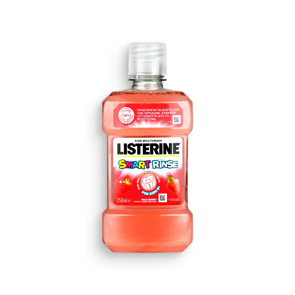 Listerine Kids Mouthwash Smart Rinse 250Ml